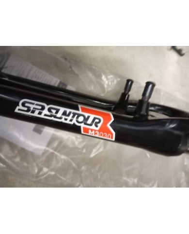 Forcella MTB 27,5 Freni Vbrake Suntour Mod M3030 Canotto 28,6mm Lungo 15,5cm