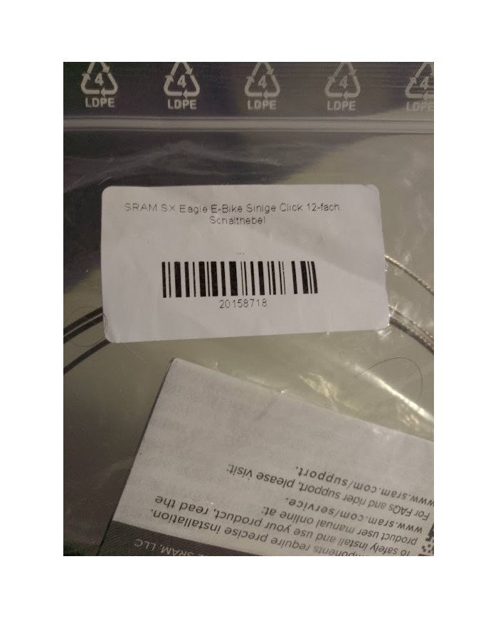 Comando Trigger SRAM SX Eagle 12v Single Click – Specifico per eMTB