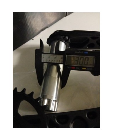 Guarnitura MTB nuova raceface perno 30mm lungo 116mm corona 28t pedivelle 175mm