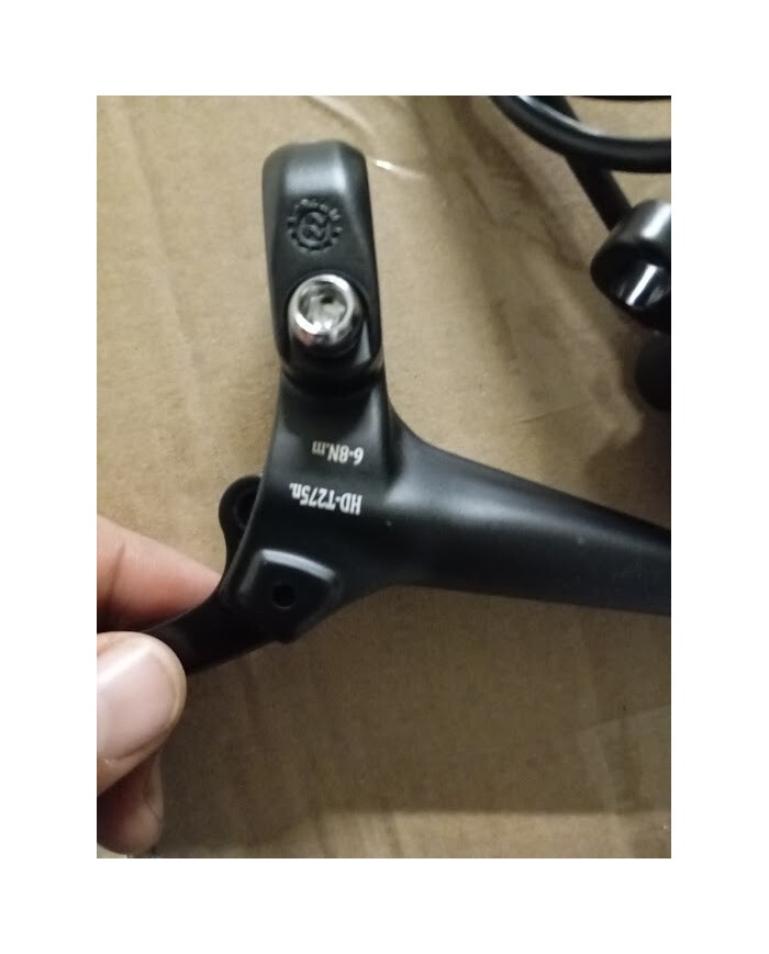 freno mtb anteriore sinistro nuovo tektro hd-t275 tubo olio 85cm nuovo