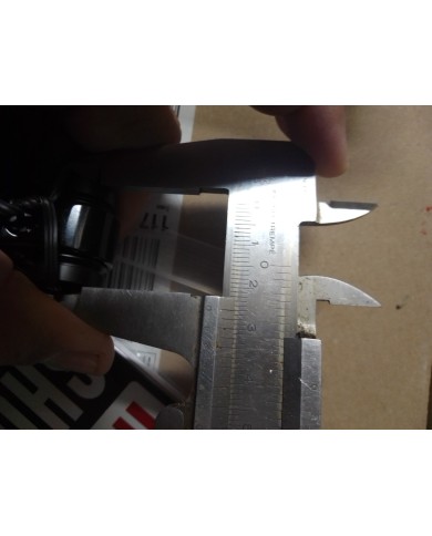 Ammortizzatore MTB 185x55 attacco trunnion, rockshox Deluxe select ,attacco infe