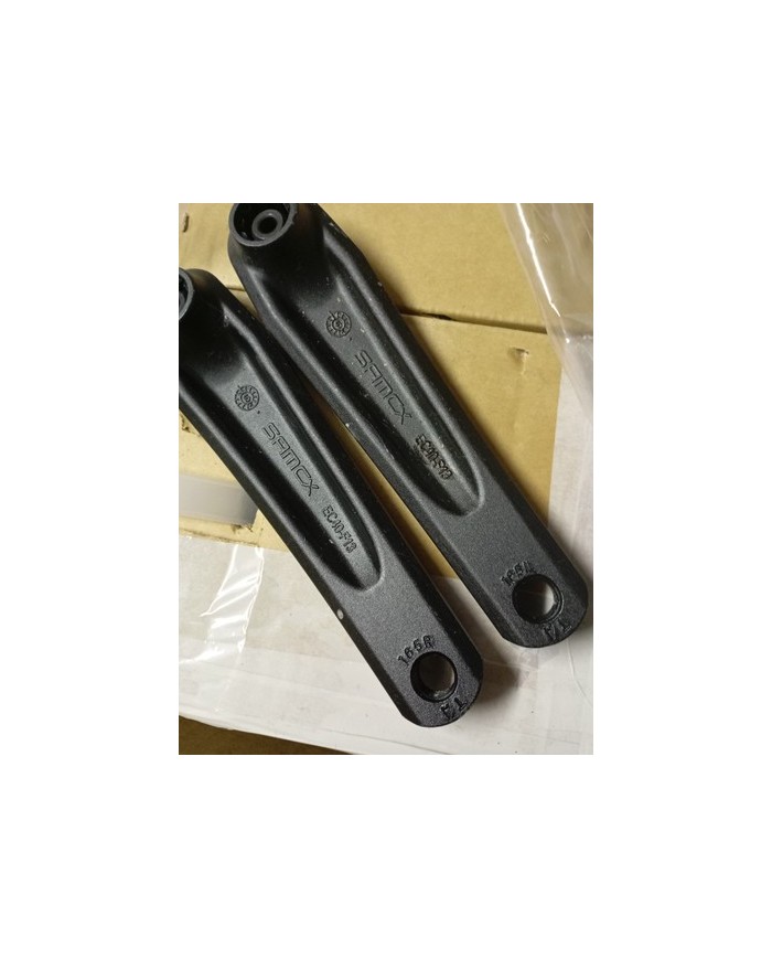 Coppia di pedivelle per e-bike samox 165mm per brose isis