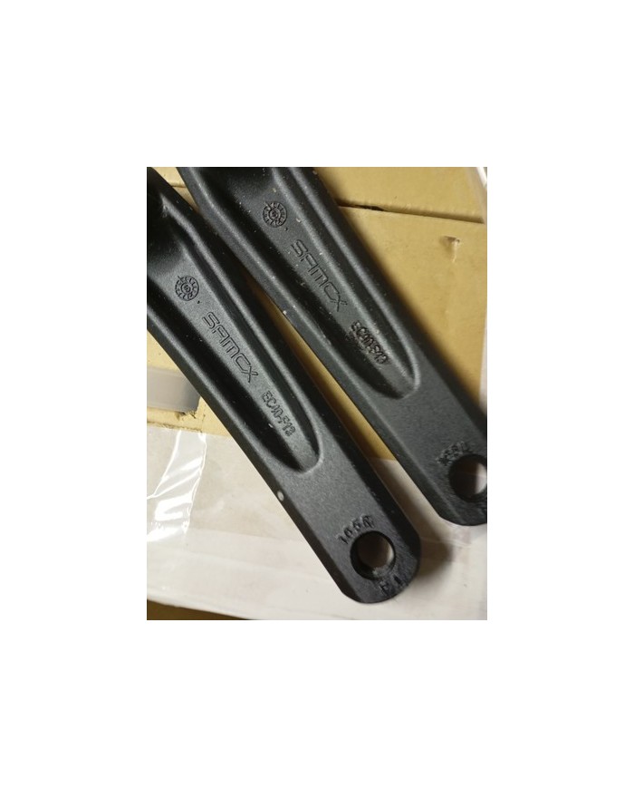 Coppia di pedivelle per e-bike samox 165mm per brose isis