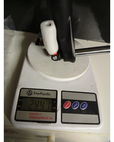 Forcella mtb nuova Suntour XCR34 Air 27,5 LO-R 120 Disc Tapered Boost 15x110