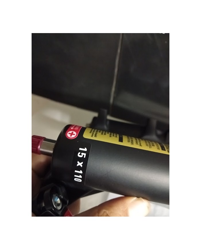 Forcella mtb nuova Suntour XCR34 Air 27,5 LO-R 120 Disc Tapered Boost 15x110