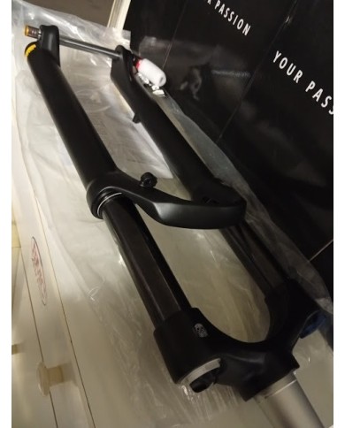 Forcella mtb nuova Suntour XCR34 Air 27,5 LO-R 120 Disc Tapered Boost 15x110