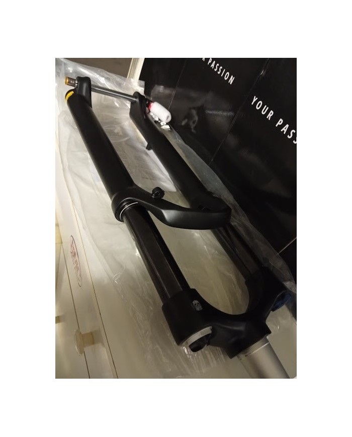 Forcella mtb nuova Suntour XCR34 Air 27,5 LO-R 120 Disc Tapered Boost 15x110