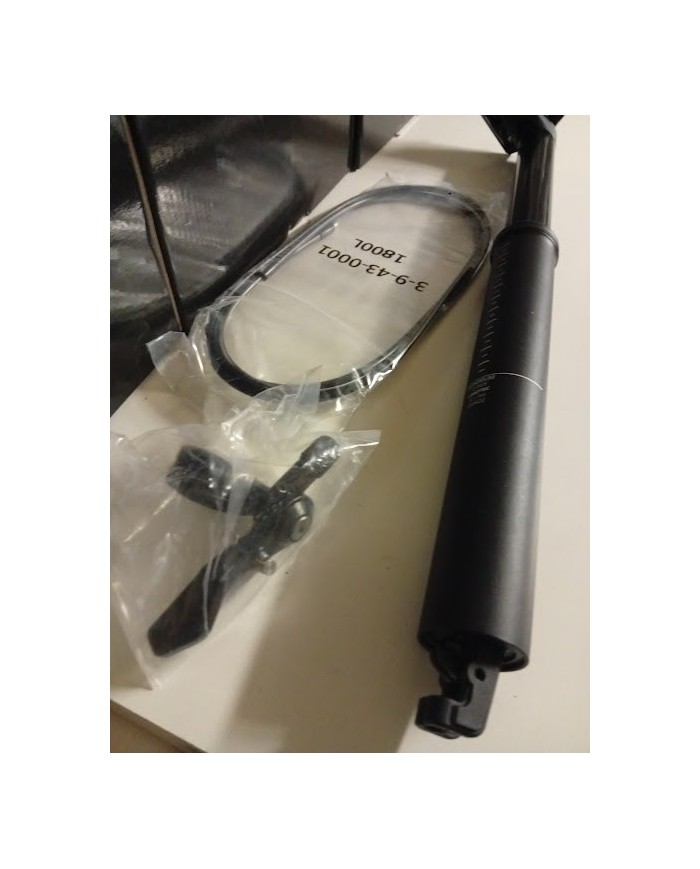 Reggisella Telescopico MTB Diam 34,9 Escursione 150 Limotec Alpha Passaggio Cavo