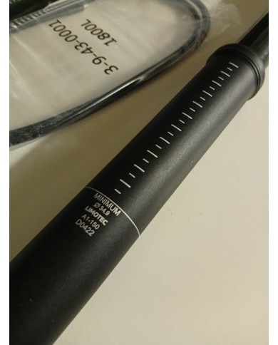 Reggisella Telescopico MTB Diam 34,9 Escursione 150 Limotec Alpha Passaggio Cavo