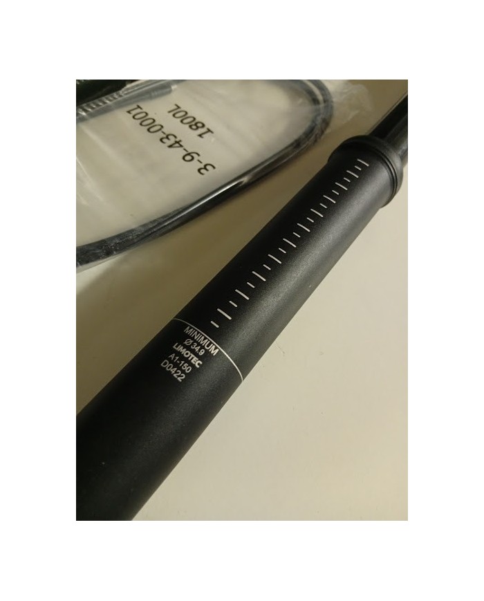 Reggisella Telescopico MTB Diam 34,9 Escursione 150 Limotec Alpha Passaggio Cavo