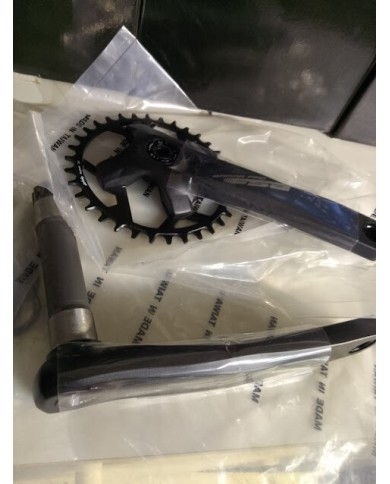 Guarnitura Mtb Gravel FSA Gamma Pro Perno 24 Shimano Sram 175 mm 1x12 1x11 V 34T