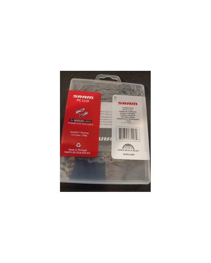 Catena a 11 velocità SRAM NX Power PC 1110 114 Maglie + Quick Link