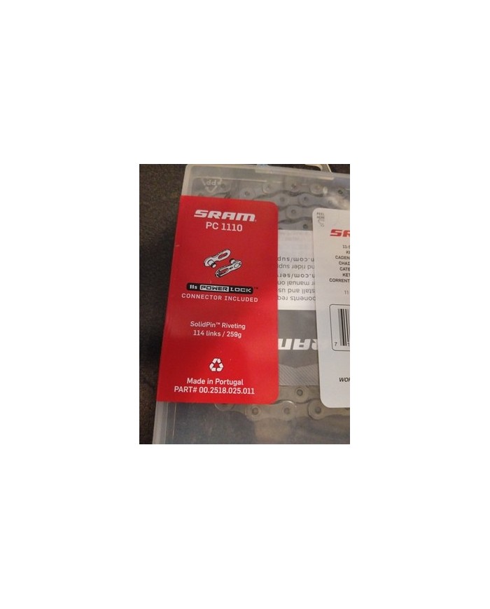 Catena a 11 velocità SRAM NX Power PC 1110 114 Maglie + Quick Link