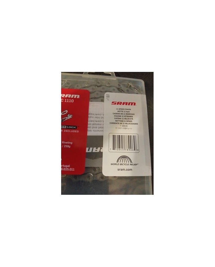 Catena a 11 velocità SRAM NX Power PC 1110 114 Maglie + Quick Link