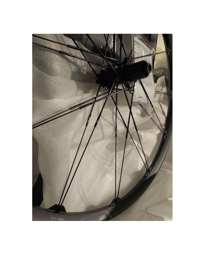 SET RUOTE MTB NUOVE SHIMANO HG IODINE 2 NERO/GRIGIO,29 POLLICI, 15X110 MM/12X148