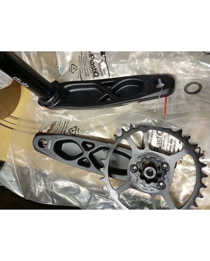 guarnitura mtb nuova SRAM DUB descendant corona 32t 3mm offset boost pediv 175