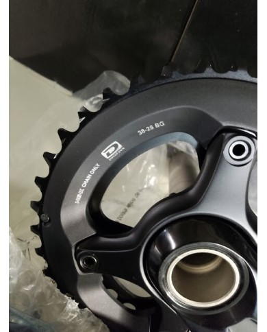 Guarnitura mtb 10 vel Shimano FC-M6000 doppia 38-28 10v 175mm