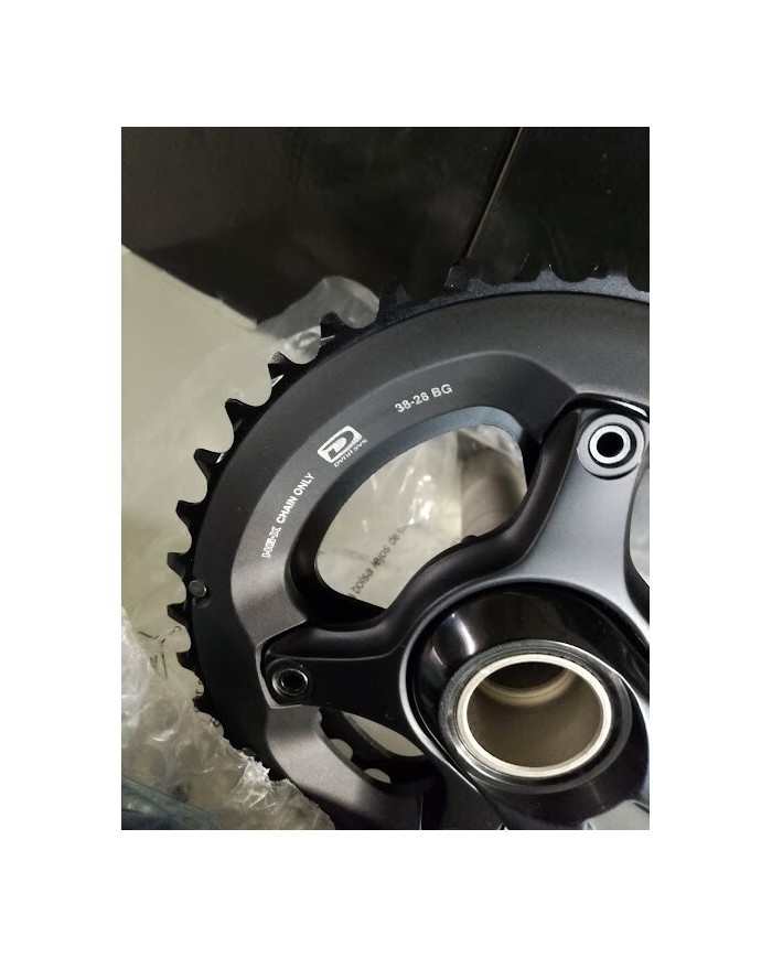 Guarnitura mtb 10 vel Shimano FC-M6000 doppia 38-28 10v 175mm