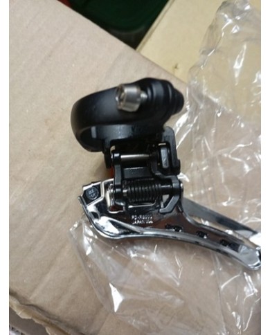 Deragliatore Anteriore Bici Corsa 2x11 Vel Collarino 31,8mm Shimano Ultegra...