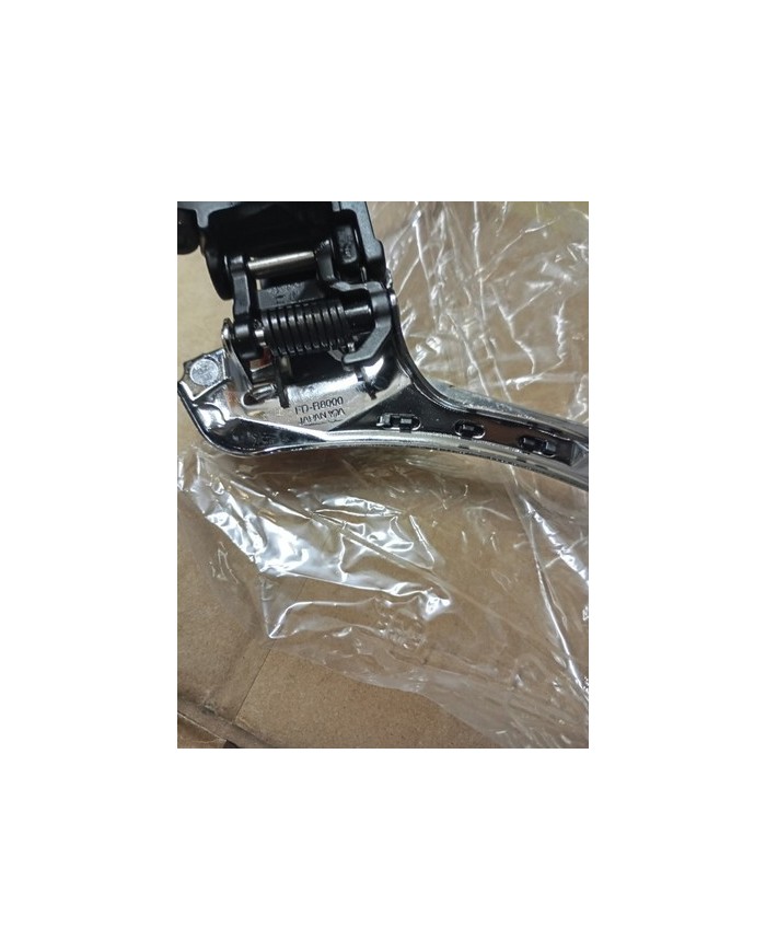 Deragliatore Anteriore Bici Corsa 2x11 Vel Collarino 31,8mm Shimano Ultegra...