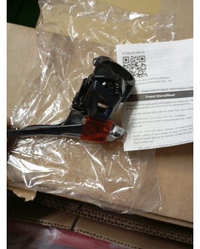 Deragliatore Anteriore Bici Corsa 2x11 Vel Collarino 31,8mm Shimano Ultegra...