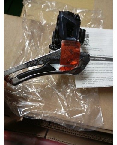 Deragliatore Anteriore Bici Corsa 2x11 Vel Collarino 31,8mm Shimano Ultegra...