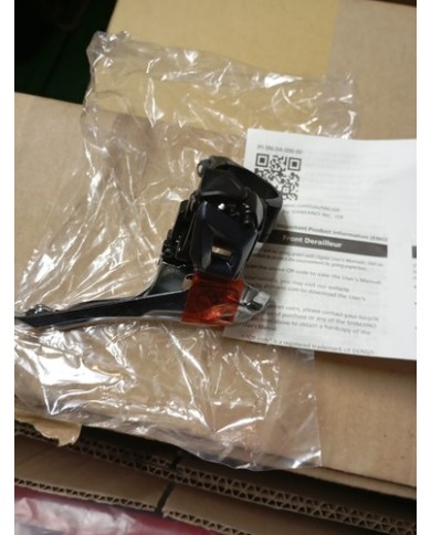 Deragliatore Anteriore Bici Corsa 2x11 Vel Collarino 31,8mm Shimano Ultegra...