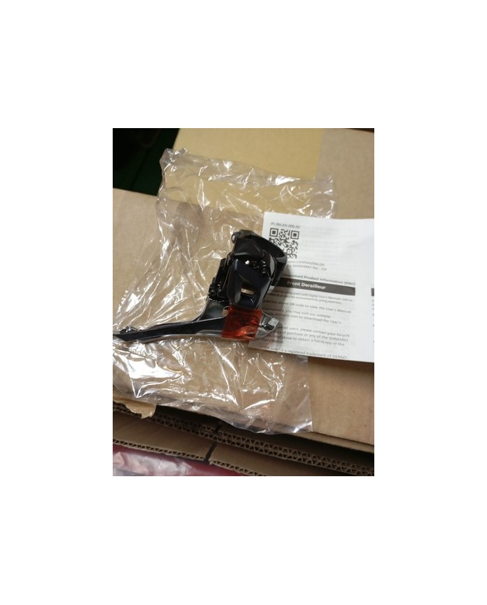 Deragliatore Anteriore Bici Corsa 2x11 Vel Collarino 31,8mm Shimano Ultegra...