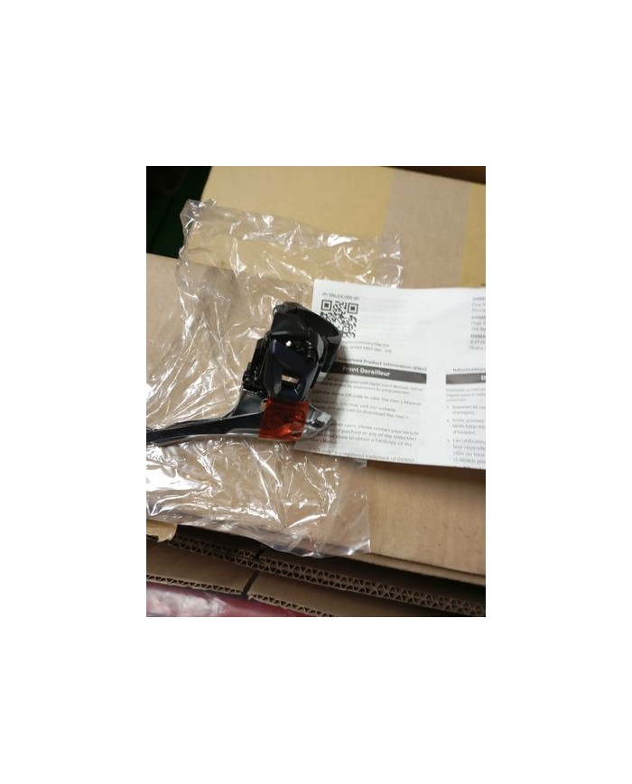 Deragliatore Anteriore Bici Corsa 2x11 Vel Collarino 31,8mm Shimano Ultegra...