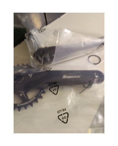 Guarnitura MTB nuova raceface perno 30mm lungo 116mm corona 30t pedivelle 175mm