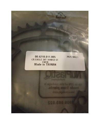 Corona E-bike MTB 38t Giro bulloni 104mm SRAM X-sync II