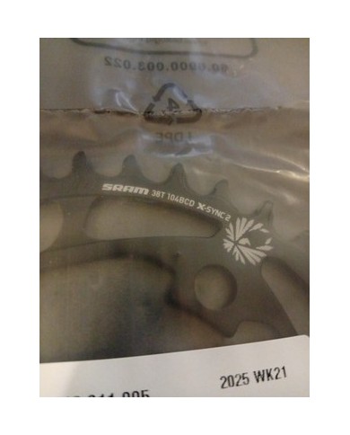 Corona E-bike MTB 38t Giro bulloni 104mm SRAM X-sync II