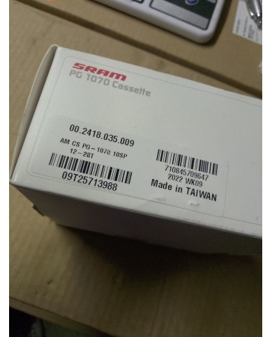 cassetta nuova per bici da corsa 10 vel sram pg- 1070 12-28 compatibile shimano