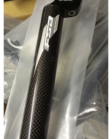 Reggisella 31.6mm Lungh 35cm Fsa In Alluminio Con Look Carbon Nuovo