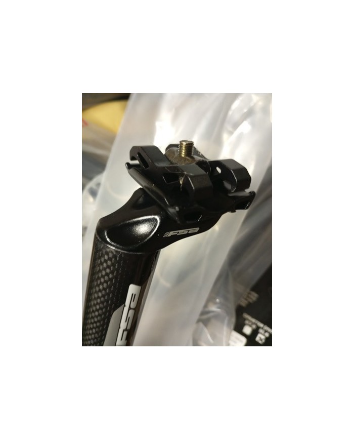 Reggisella 31.6mm Lungh 35cm Fsa In Alluminio Con Look Carbon Nuovo