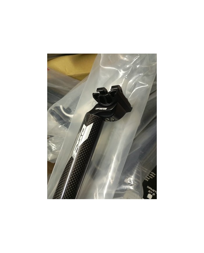 Reggisella 31.6mm Lungh 35cm Fsa In Alluminio Con Look Carbon Nuovo