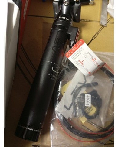 Reggisella Telescopico MTB 34,9 Cavo Esterno Escurs 100mm Lungh Totale 335mm Ks