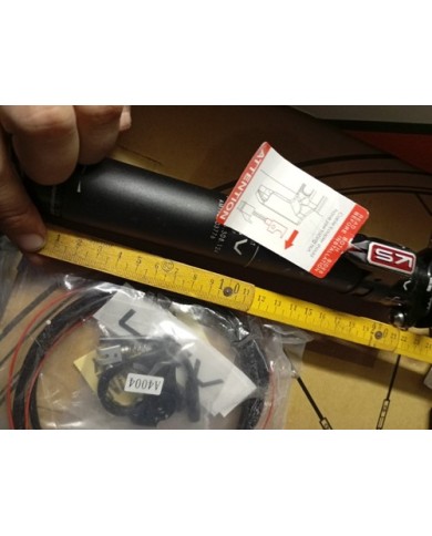 Reggisella Telescopico MTB 34,9 Cavo Esterno Escurs 100mm Lungh Totale 335mm Ks