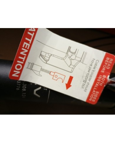 Reggisella Telescopico MTB 34,9 Cavo Esterno Escurs 100mm Lungh Totale 335mm Ks