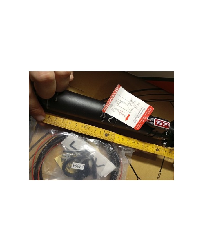 Reggisella Telescopico MTB 34,9 Cavo Esterno Escurs 100mm Lungh Totale 335mm Ks