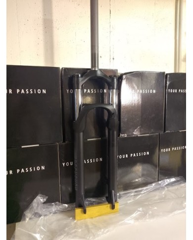 forcella mtb 27,5 canotto dritto, non conico ,RockShox Judy TK a molla 100mm QR