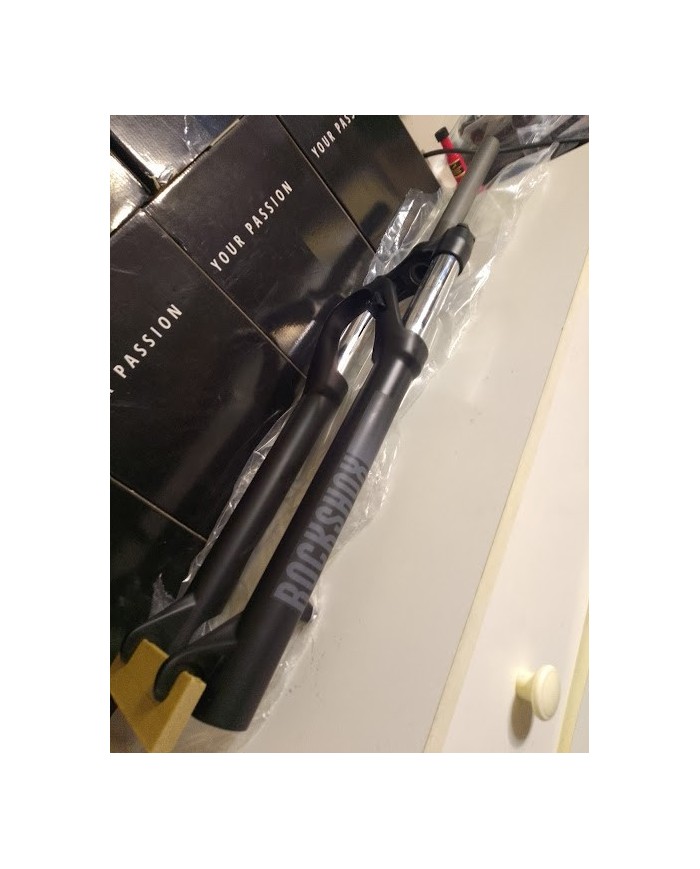 forcella mtb 27,5 canotto dritto, non conico ,RockShox Judy TK a molla 100mm QR