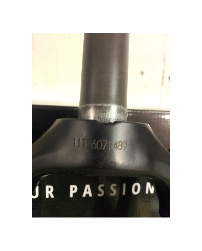 forcella mtb 27,5 canotto dritto, non conico ,RockShox Judy TK a molla 100mm QR