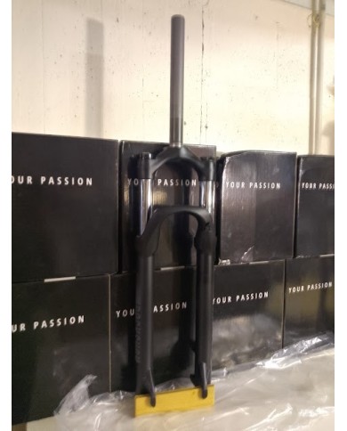 forcella mtb 27,5 canotto dritto, non conico ,RockShox Judy TK a molla 100mm QR