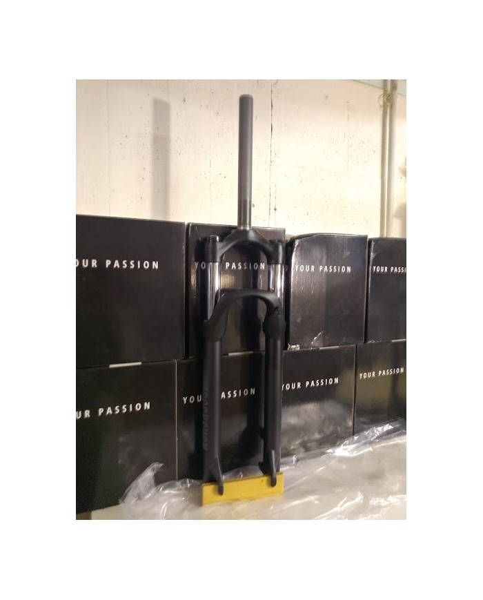 forcella mtb 27,5 canotto dritto, non conico ,RockShox Judy TK a molla 100mm QR