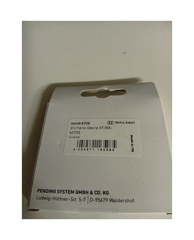 Pastiglie MTB Per XT Br-m755 Sintetiche Marca Triple Eight