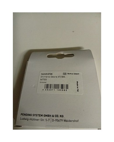 Pastiglie MTB Per XT Br-m755 Sintetiche Marca Triple Eight