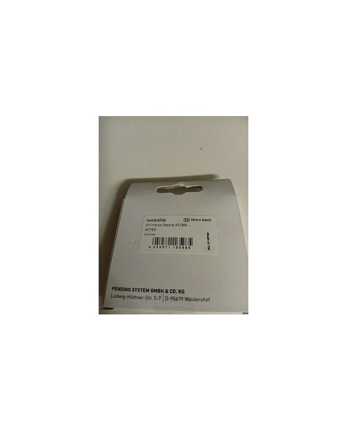 Pastiglie MTB Per XT Br-m755 Sintetiche Marca Triple Eight