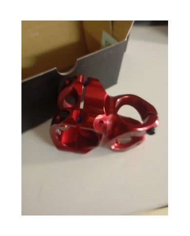 Stem MTB Diametro 35mm Lunghezza 40mm Rosso Raceface Turbine R 0 Inclinazione