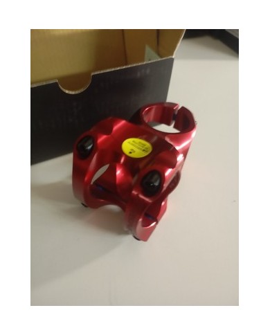Stem MTB Diametro 35mm Lunghezza 40mm Rosso Raceface Turbine R 0 Inclinazione